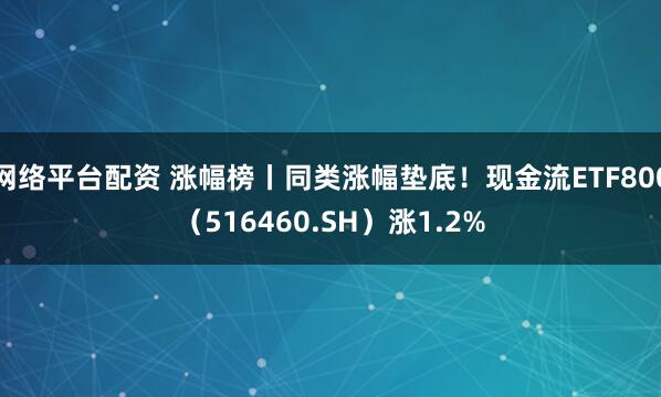 网络平台配资 涨幅榜丨同类涨幅垫底！现金流ETF800（516460.SH）涨1.2%