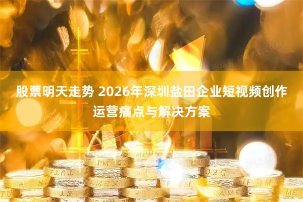 股票明天走势 2026年深圳盐田企业短视频创作运营痛点与解决方案